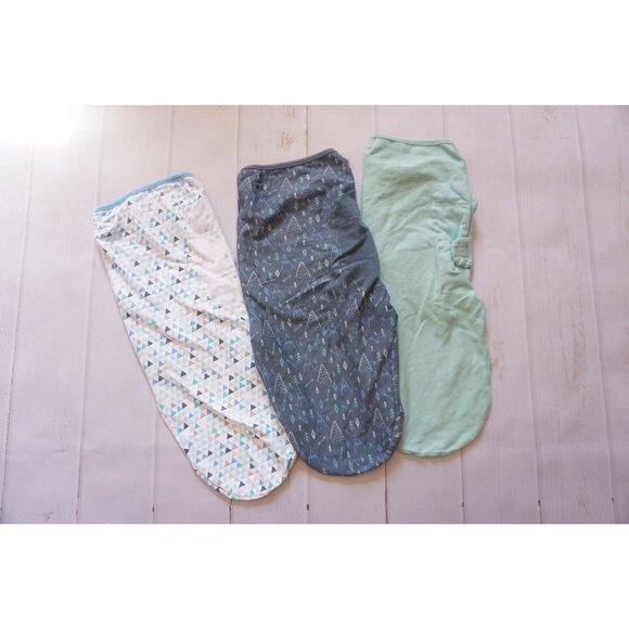 SwaddleMe By Ingenuity Unisex Multicolor Swaddles – Size 3-6M, 3pk - Picture 8 of 9